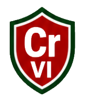 Símbolo gráfico de cromo hexavalente Cr VI