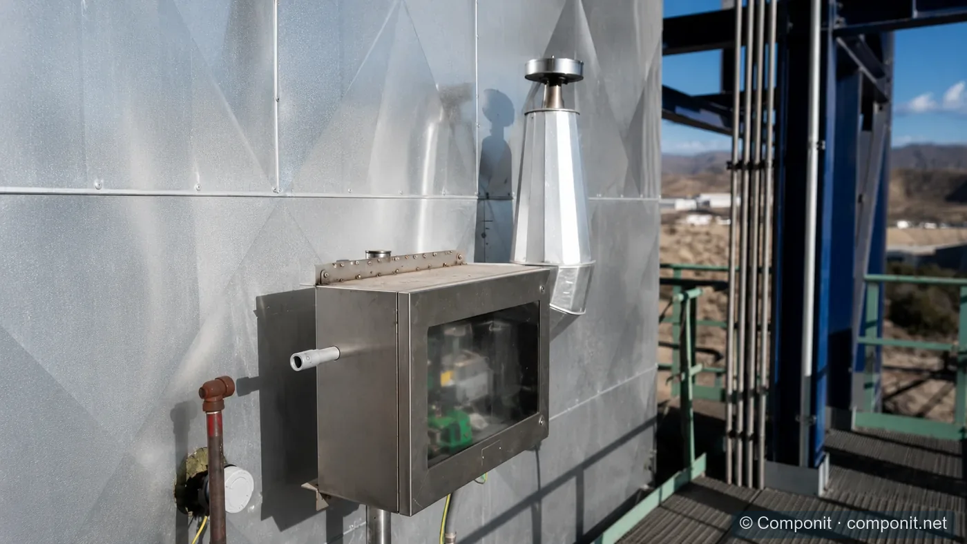 Safefon installation on an SCR DeNOx unit